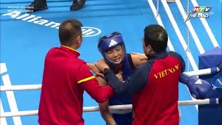 Võ sĩ Boxing Kim Ánh giành vé dự Olympic 2024  Thể Thao 365  HTV Thể Thao [upl. by Ybloc]