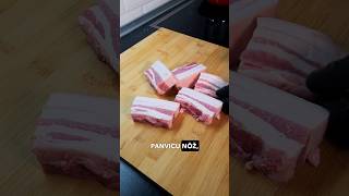 Rýchly jednoduchý a chrumkavý bôčik len v panvici do 1H🐷 carnivore shorts chudnutie keto [upl. by Sidra]