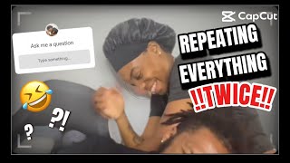 REPEATING EVERYTHING TWICE PRANK ON HUSBANDHe was PISSED😡 [upl. by Spiers]