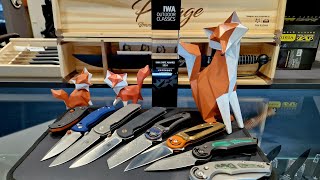 NEW FOX KNIVES incl ORIGINAL GANGSTER IWA 2024 [upl. by Hasile]