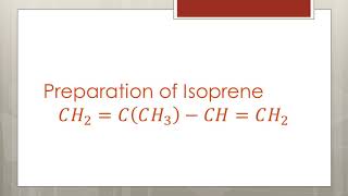 Preparation of dienes [upl. by Malvino]