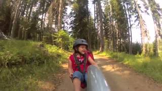 Weehoo Bicycle Trailer iGo Pro good times at the family reunion  YouTube [upl. by Gabriel]