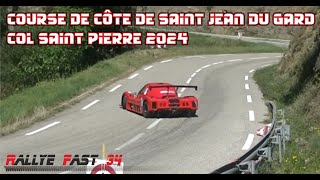 Course de côte de Saint Jean du Gard  Col Saint Pierre  2024 [upl. by Inele]