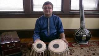 50 Lessons for Tabla Lesson 1 Kayda 1 [upl. by Danas331]