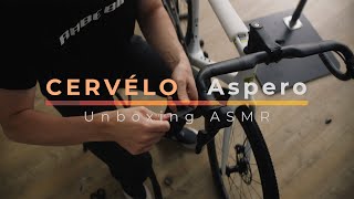 Unboxing the new Cervelo Aspero 2025  ASMR  Dream Build  RABE Bike [upl. by Man]