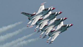 USAF Thunderbirds  Chicago Air amp Water Show 2023 [upl. by Nossaj]