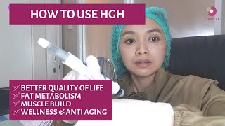 How to use HGH Genotropin Pen  Self Injection at Home English Subtitled Ovela Clinic [upl. by Oelc]