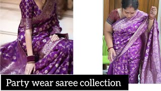 Ajio sarees haul good quality  2024 Ajio haul [upl. by Goltz]