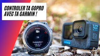 Contrôle ta Gopro avec ta montre Garmin [upl. by Asoj220]