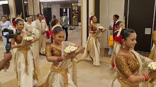 Glimpse of Dasuns wedding at Grand Ballroom Galadari Hotel Colombo 1 [upl. by Ltsyrk]