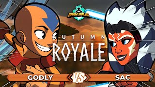 Godly VS SAC Round Robin  Brawlhalla AUTUMN ROYALE [upl. by Borman]