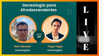 LIVE GENEALOGIA DE AFRODESCENDENTES [upl. by Reizarf]