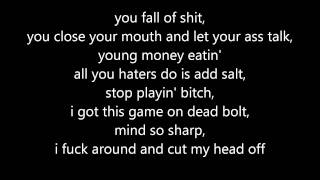 lil wayne 6 foot 7 foot lyrics [upl. by Laamak]