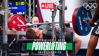 🔴 LIVE Powerlifting World Classic Open Championships  Womens 76kg Group B [upl. by Granny]