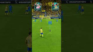 Messi Vs Ronaldo Free kick In FC25 FC25 fc25 eafc25 shorts [upl. by Anirpas]