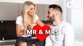 Love Islands Paige and Finn play Mr and Mrs with OK Magazine [upl. by Alakcim30]