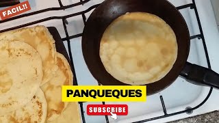 Mira🧇🔸PANQUEQUES COMO Hacer Panqueques con HARINA 0000MASA para Hacer Panqueques para CANELONES [upl. by Magda]