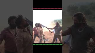 Skanda Movie Fighting Scene Making skandamaking rampothineni [upl. by Hsital]