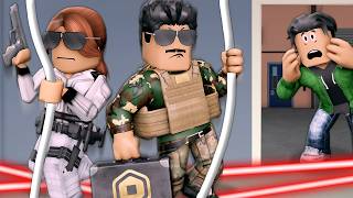 His REAL Parents Were SECRET AGENTS A Roblox Movie [upl. by Noyk]