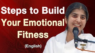 Steps to Build Your Emotional Fitness Part 1 English BK Shivani at Spain [upl. by Auqinot500]