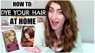 How to Dye Your Hair At Home [upl. by Suzann]