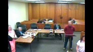 Berrien County Courthouse surveillance video of shooting [upl. by Alidia]