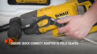 DEWALT POWERSHIFT™ Core Drill Kit How to Video  Wet Coring [upl. by Rinum]