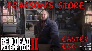 Red Dead Redemption 2  Visiting Pearson after Game Ending  Easter Egg [upl. by Sabine]