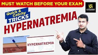 Hypernatremia  Quick Trick  Easy Way To Learn Hypernatremia  By Siddharth Sir [upl. by Nivets]