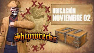 Ubicación del cofre 02 de Noviembre  Naufragio atuendo The Frontier  GTA V Online 25 [upl. by Llemrej]