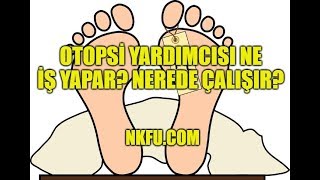 Otopsi Yardımcısı Adli Tıp Teknikeri Ne İş Yapar Nerede çalışır [upl. by Wurst]