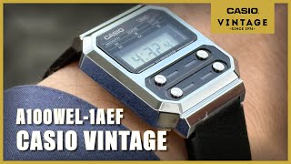 Unboxing The Casio Vintage A100WEL1AEF [upl. by Eldorado]