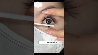 Eye leash clean ✅lash lifting Girlsstylebeauty FixEye eyelash trend shortsfeed [upl. by Sucramrej479]