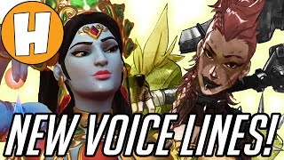 Overwatch  NEW Junkertown Queen Voice Lines  Hindi Symmetra and Junkrat  Hammeh [upl. by Ynogoham918]