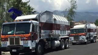 Garbage Trucks of Yucaipa CA [upl. by Shargel148]