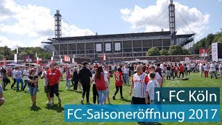 Das war die Saisoneröffnung des 1 FC Köln [upl. by Aicyle]