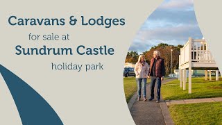 Caravans amp Lodges For Sale at Sundrum Castle Holiday Park  Ayr Scotland [upl. by Nani241]