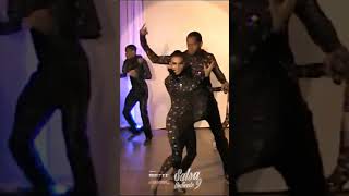 shorts Salsa Dance Show Matanza Dance Company Salsa Ardiente 9 Liege Airport [upl. by Ennalyrehc]