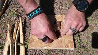 Fatwood  What is it Whats its purpose How to find it How to use it fatwood bushcraft [upl. by Idram]