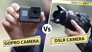 GoPro Action Camera Vs DSLR Camera  Which Is Best  Hindi [upl. by Garrison935]