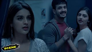 Nidhhi Agerwal Shocked By Akhil Behaviour in Flight  MaanidanMr Majnu Tamil Movie Scenes [upl. by Othelia]