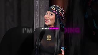 Nicki Minaj IS TOO FUNNY 💯😁 funny comedy [upl. by Stinson]