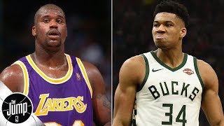 Is Shaq right about Giannis being better than he was at 24 years old  The Jump [upl. by Lenox]