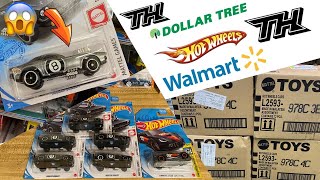 Hot Wheels Dollar Tree Hunting and Finding Super Treasure Hunts Lost amp Found Video February ’21 [upl. by Ahouh73]