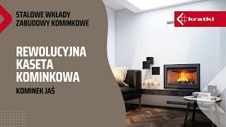 Kominek JAŚ  rewolucyjna kaseta kominkowa od Kratki Prosta instalacja w Twoim Domu [upl. by Anan934]