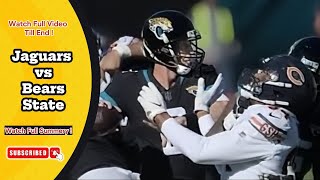 jaguars vs bears state  2024 Week 6 Game Highlights [upl. by Weibel]