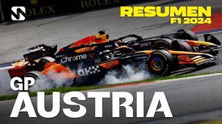 Resumen del GP de Austria  F1 2024  Víctor Abad [upl. by Icken649]