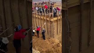 Soil layer house construction process [upl. by Ardaed96]