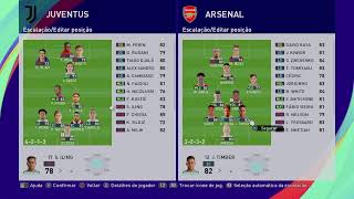 LIGA ASFUPS TORNEIO 0072024  ARSENAL Ânderson R X JUVENTUS Vinícius S [upl. by Irina]