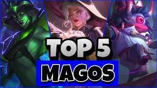 TOP 5 MAGOS EN ESTE META  Los Mejores Magos en Este Nuevo META [upl. by Yduj]